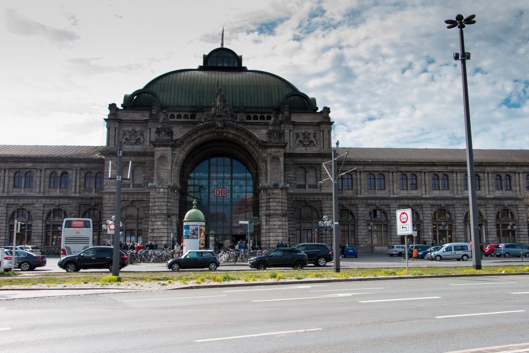 The grand railway station